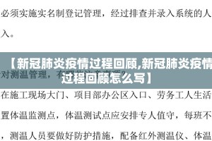 【新冠肺炎疫情过程回顾,新冠肺炎疫情过程回顾怎么写】