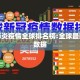 最新肺炎疫情全球排名榜:全球最新肺炎数据