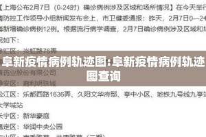 阜新疫情病例轨迹图:阜新疫情病例轨迹图查询