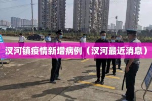 汊河镇疫情新增病例（汊河最近消息）