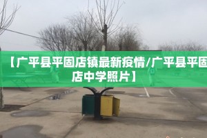 【广平县平固店镇最新疫情/广平县平固店中学照片】