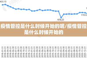 疫情管控是什么时候开始的呢/疫情管控是什么时候开始的