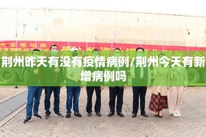 荆州昨天有没有疫情病例/荆州今天有新增病例吗