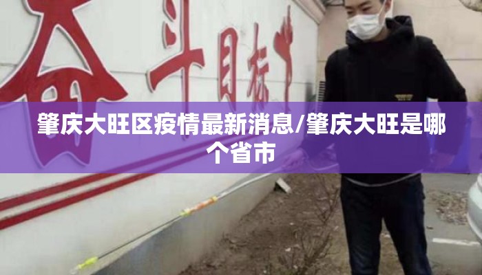 肇庆大旺区疫情最新消息/肇庆大旺是哪个省市