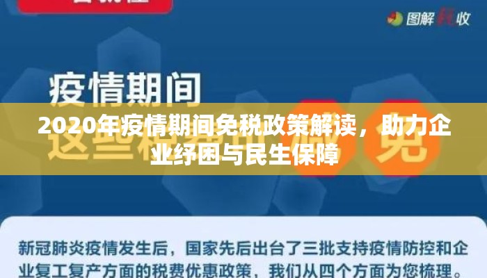 2020年疫情期间免税政策解读，助力企业纾困与民生保障