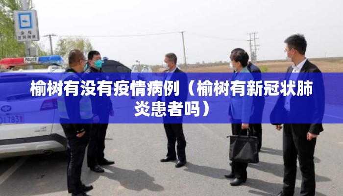 榆树有没有疫情病例（榆树有新冠状肺炎患者吗）