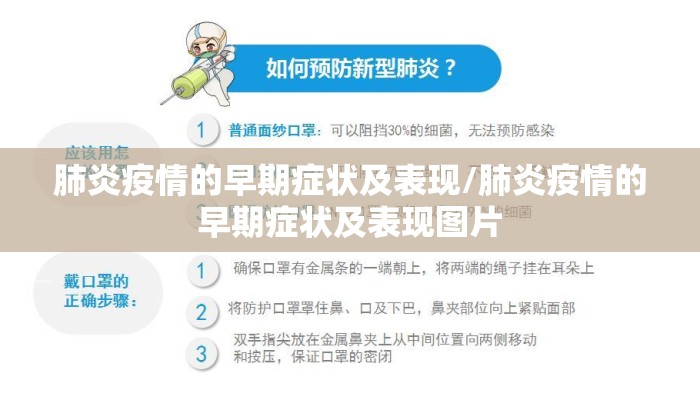 肺炎疫情的早期症状及表现/肺炎疫情的早期症状及表现图片