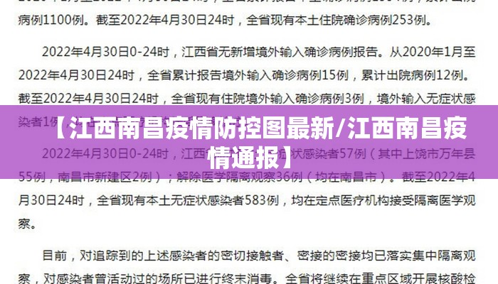 【江西南昌疫情防控图最新/江西南昌疫情通报】