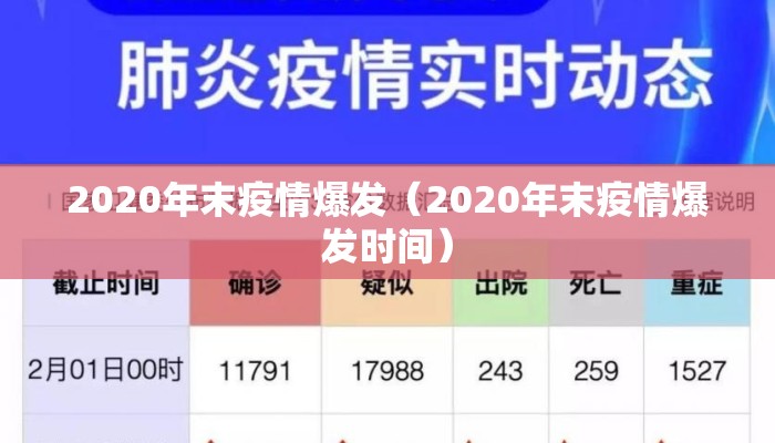2020年末疫情爆发（2020年末疫情爆发时间）