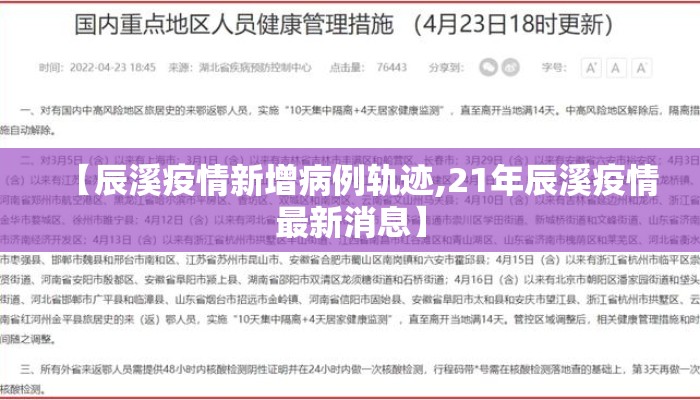 【辰溪疫情新增病例轨迹,21年辰溪疫情最新消息】