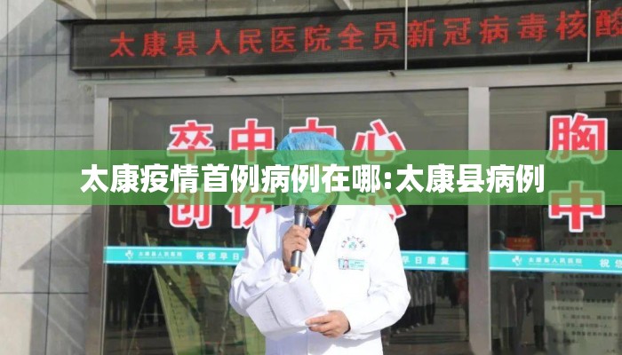 太康疫情首例病例在哪:太康县病例