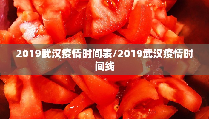 2019武汉疫情时间表/2019武汉疫情时间线