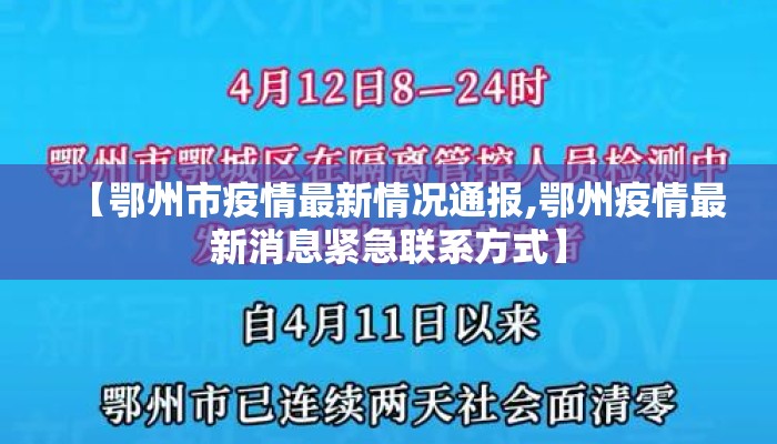 【鄂州市疫情最新情况通报,鄂州疫情最新消息紧急联系方式】
