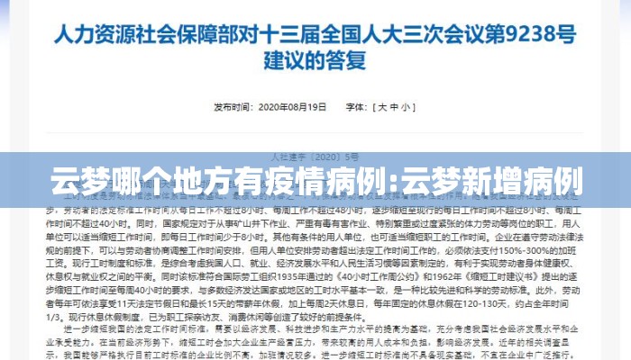 云梦哪个地方有疫情病例:云梦新增病例