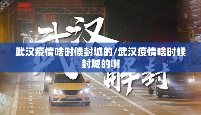 武汉疫情啥时候封城的/武汉疫情啥时候封城的啊