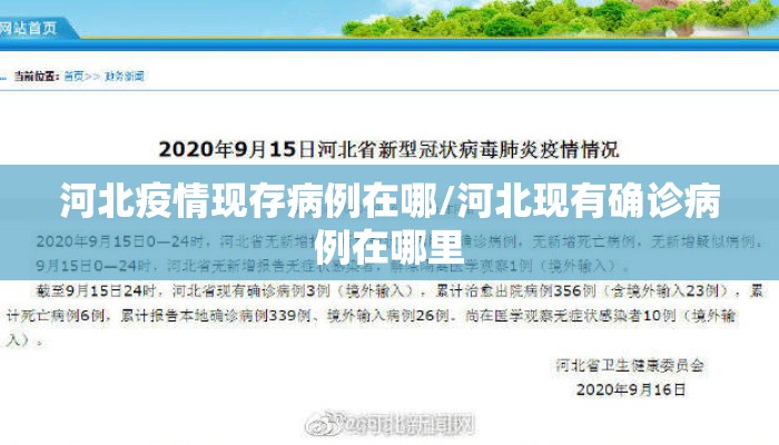 河北疫情现存病例在哪/河北现有确诊病例在哪里