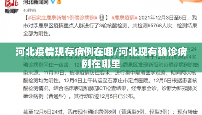 河北疫情现存病例在哪/河北现有确诊病例在哪里