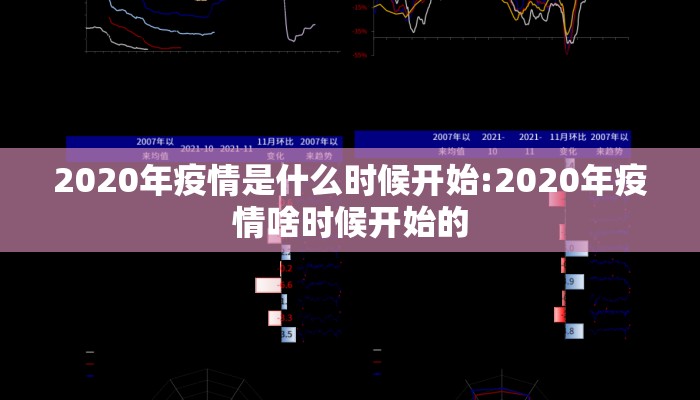 2020年疫情是什么时候开始:2020年疫情啥时候开始的