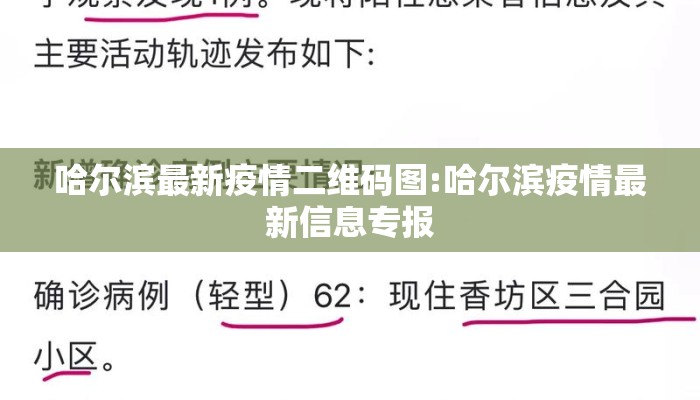 哈尔滨最新疫情二维码图:哈尔滨疫情最新信息专报