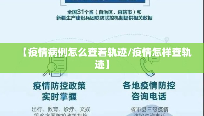 【疫情病例怎么查看轨迹/疫情怎样查轨迹】