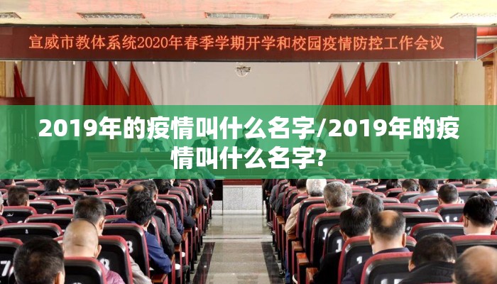2019年的疫情叫什么名字/2019年的疫情叫什么名字?