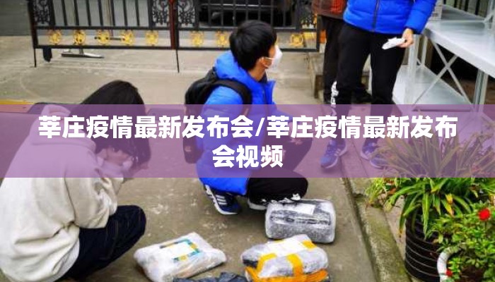 莘庄疫情最新发布会/莘庄疫情最新发布会视频