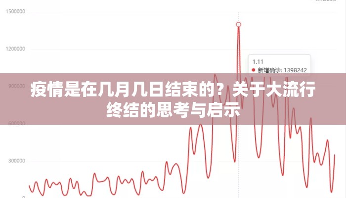 疫情是在几月几日结束的？关于大流行终结的思考与启示