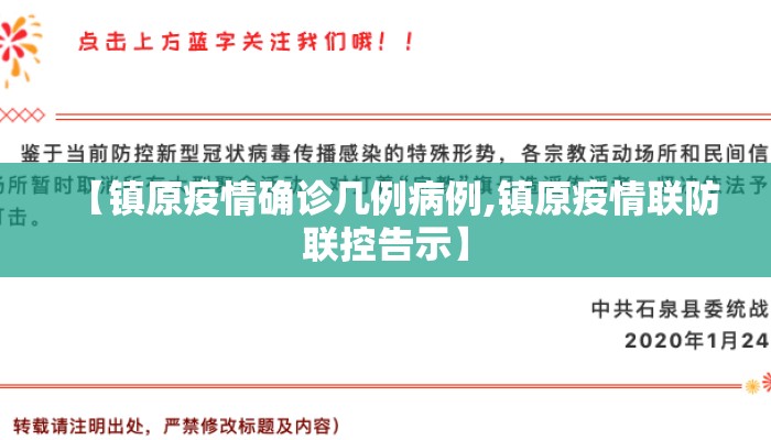 【镇原疫情确诊几例病例,镇原疫情联防联控告示】