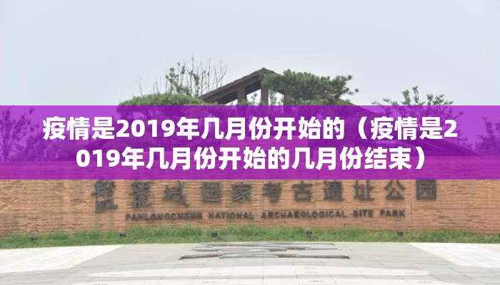 疫情是2019年几月份开始的（疫情是2019年几月份开始的几月份结束）