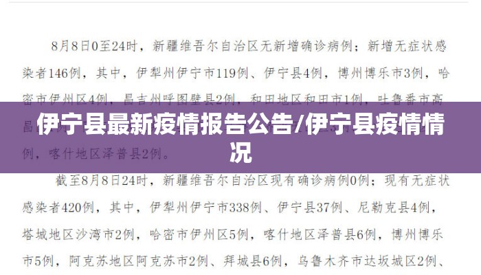 伊宁县最新疫情报告公告/伊宁县疫情情况