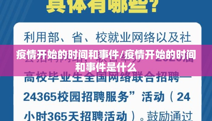 疫情开始的时间和事件/疫情开始的时间和事件是什么