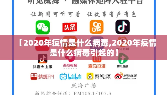 【2020年疫情是什么病毒,2020年疫情是什么病毒引起的】
