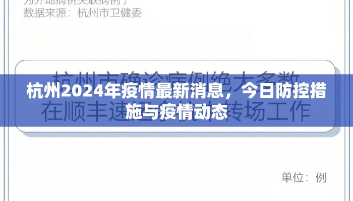 杭州2024年疫情最新消息，今日防控措施与疫情动态