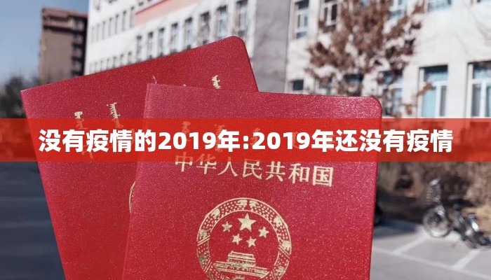 没有疫情的2019年:2019年还没有疫情