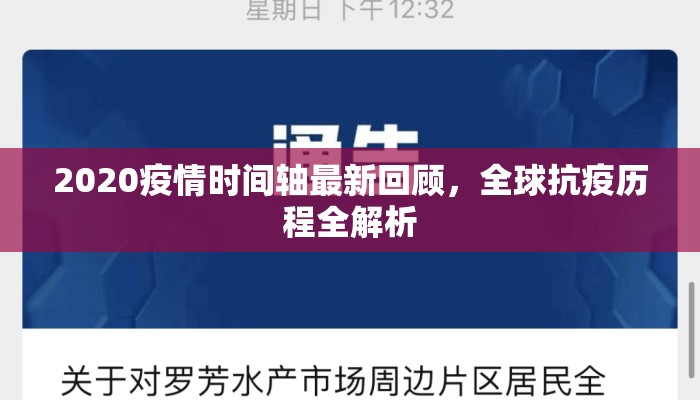 2020疫情时间轴最新回顾，全球抗疫历程全解析