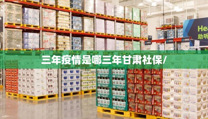 三年疫情是哪三年甘肃社保/