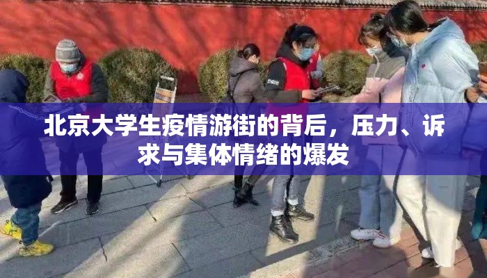 北京大学生疫情游街的背后，压力、诉求与集体情绪的爆发