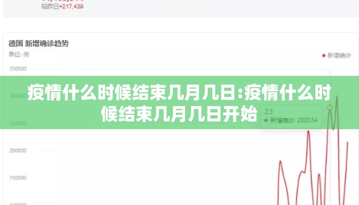 疫情什么时候结束几月几日:疫情什么时候结束几月几日开始