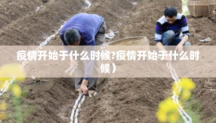 疫情开始于什么时候?疫情开始于什么时候）