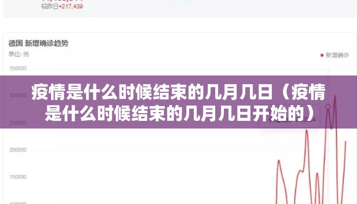 疫情是什么时候结束的几月几日（疫情是什么时候结束的几月几日开始的）