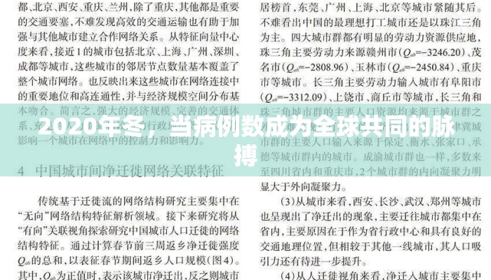 2020年冬，当病例数成为全球共同的脉搏