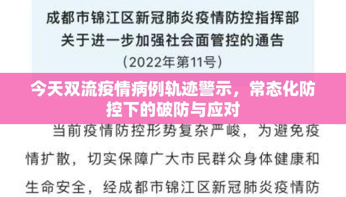 今天双流疫情病例轨迹警示，常态化防控下的破防与应对