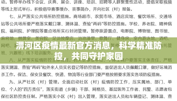 淠河区疫情最新官方消息，科学精准防控，共同守护家园