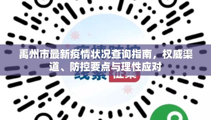 禹州市最新疫情状况查询指南，权威渠道、防控要点与理性应对