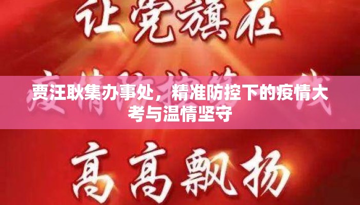 贾汪耿集办事处，精准防控下的疫情大考与温情坚守