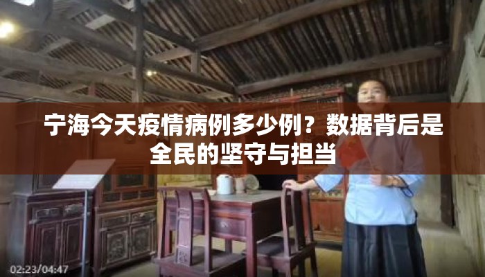 宁海今天疫情病例多少例？数据背后是全民的坚守与担当