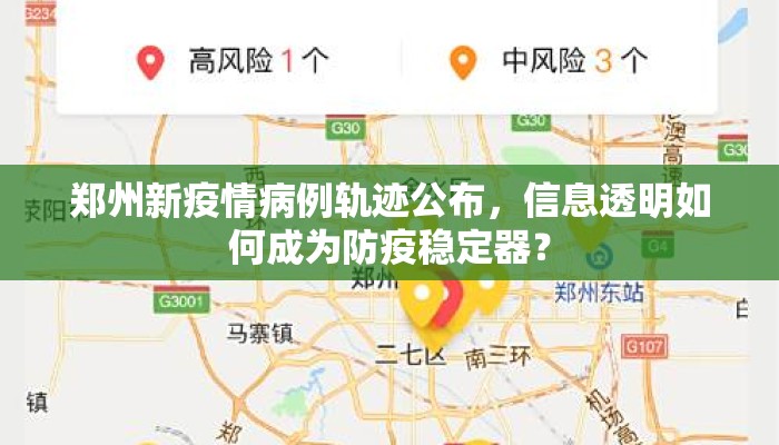 郑州新疫情病例轨迹公布，信息透明如何成为防疫稳定器？