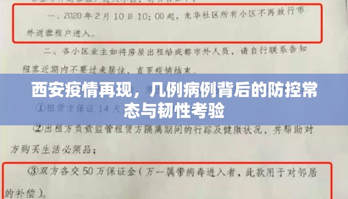 西安疫情再现，几例病例背后的防控常态与韧性考验