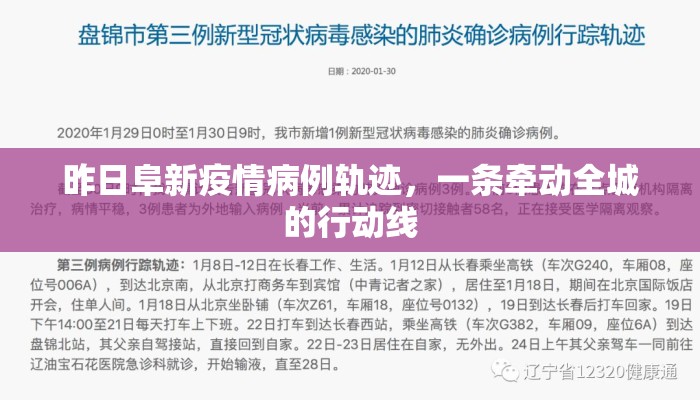 昨日阜新疫情病例轨迹，一条牵动全城的行动线