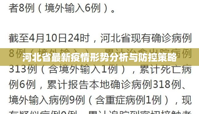 河北省最新疫情形势分析与防控策略